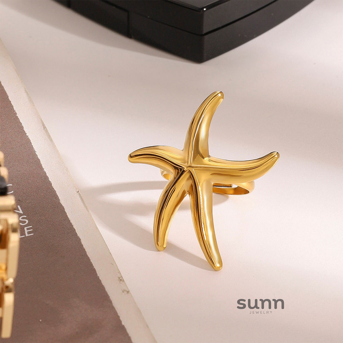 Bella Starfish Drop Earrings [R1OXW99T]