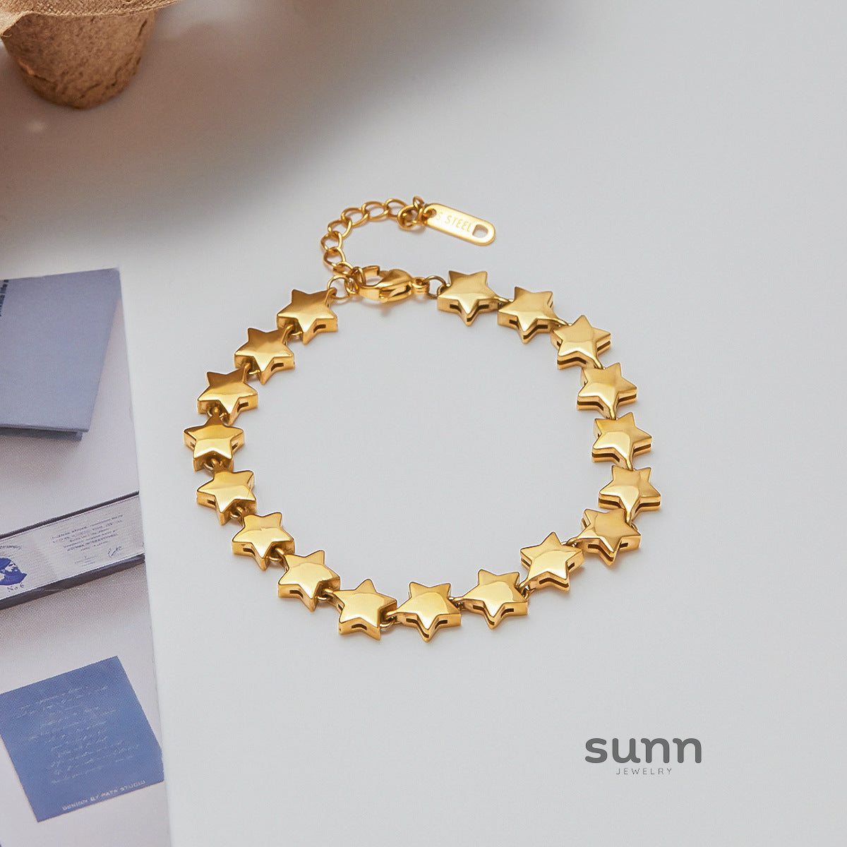 Bellah Zircon Stacking Bracelet Set [TW25R8EI]