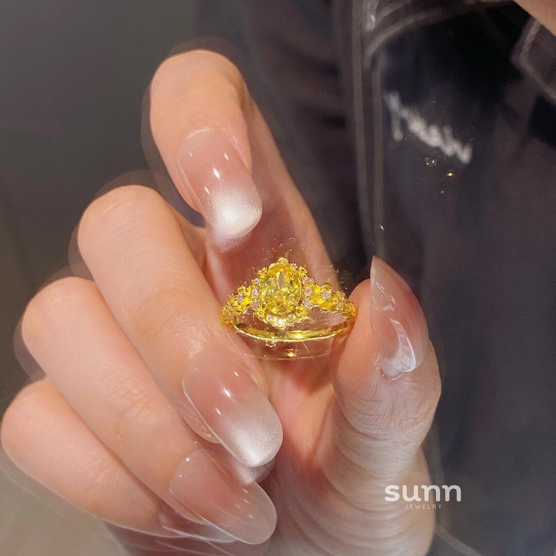 Bellami Luxe Oval Ring [UFGZ7FDK]