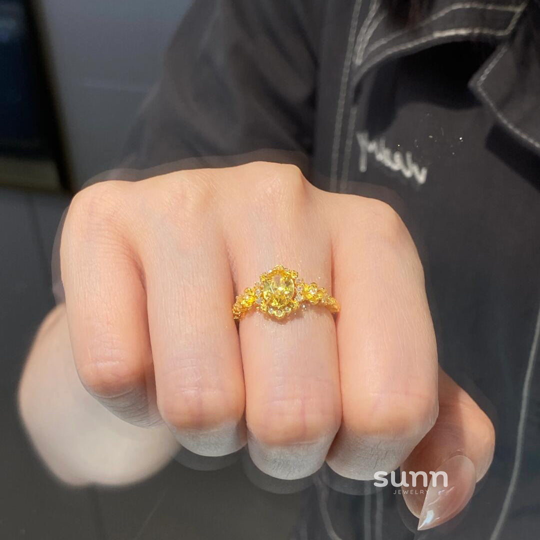 Bellami Luxe Oval Ring [MHEH5RVM]