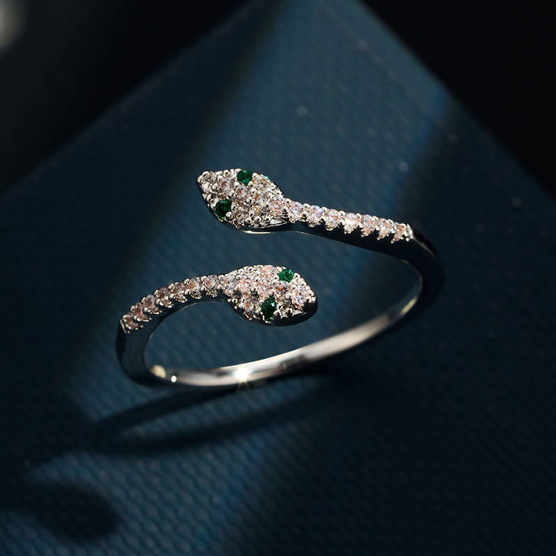 Bellamie Dual Serpent Ring [C908V1E0]