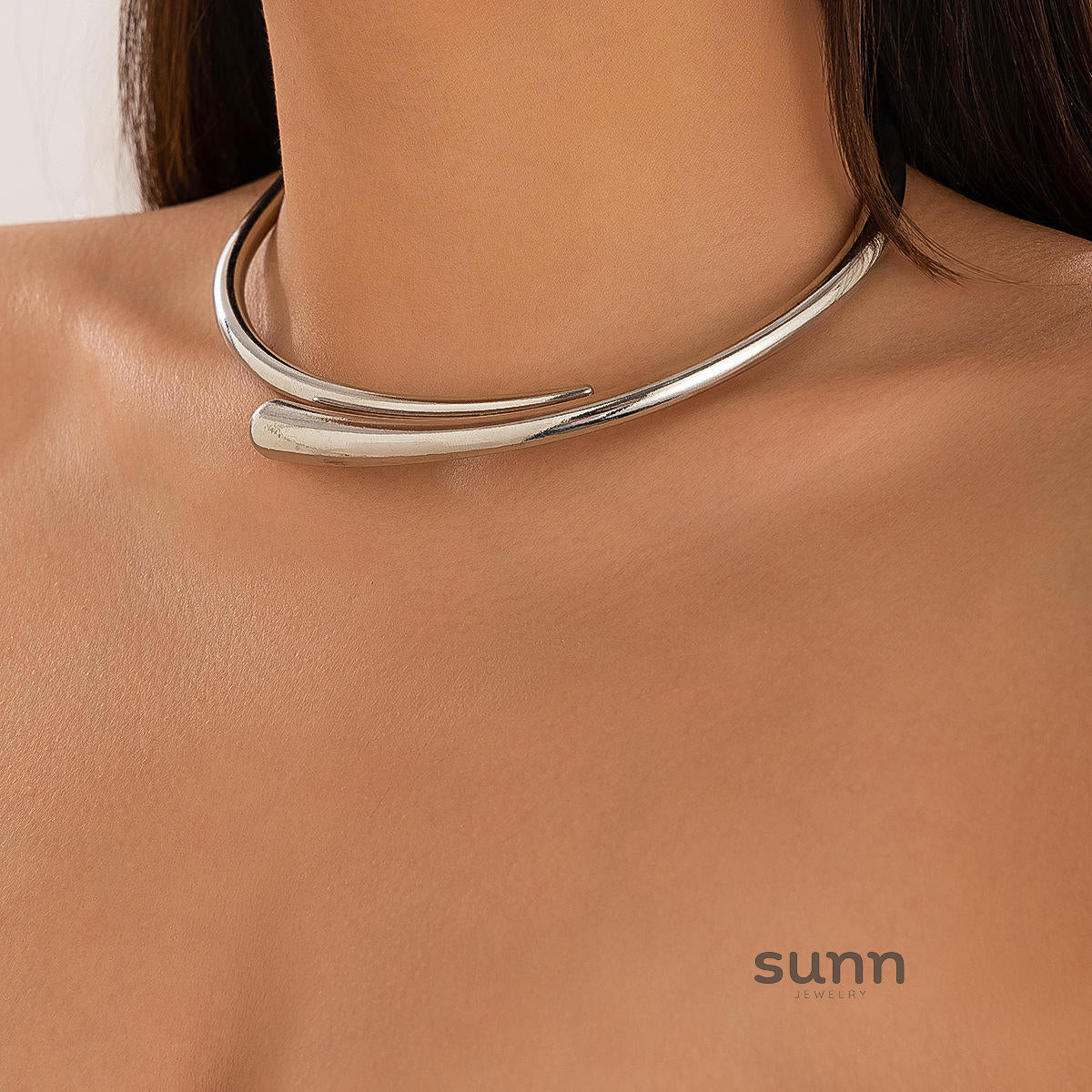 Bellarose Glossy Geometric Jewelry [P02JLV4D]
