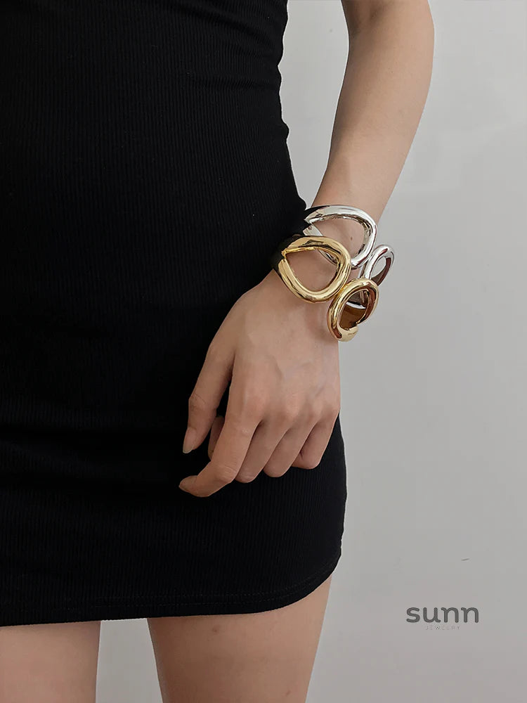 Bennett Asymmetric Cuff Bracelet