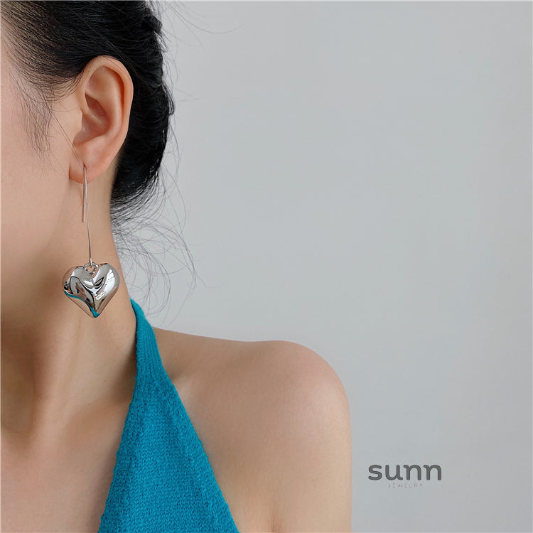 Bennett Molten Heart Earrings [YNWKGKRV]
