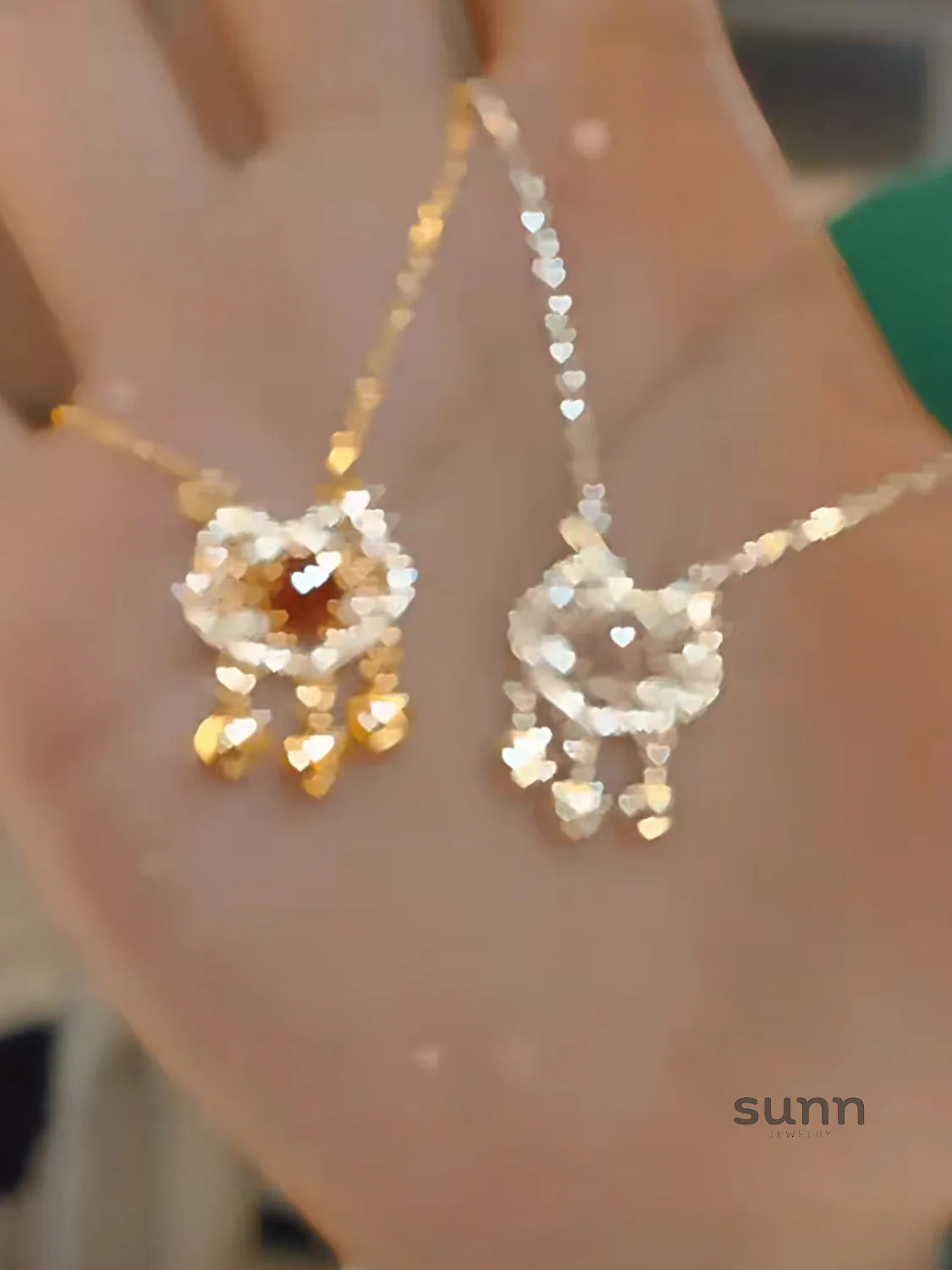 Bentlee Golden Rabbit Lock Necklace