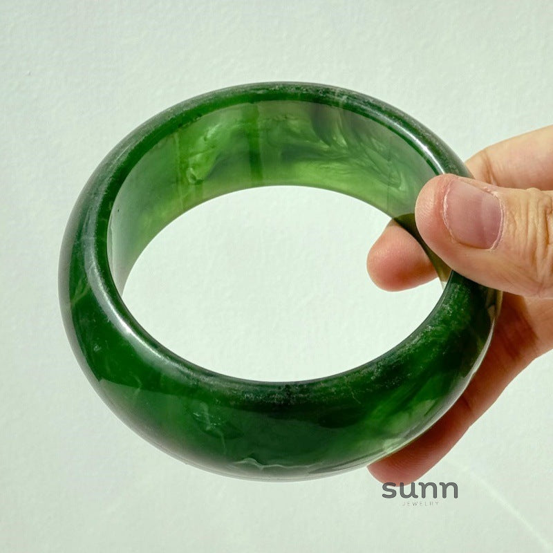 Berenice Swirl Resin Bracelets [R8W28MEF]