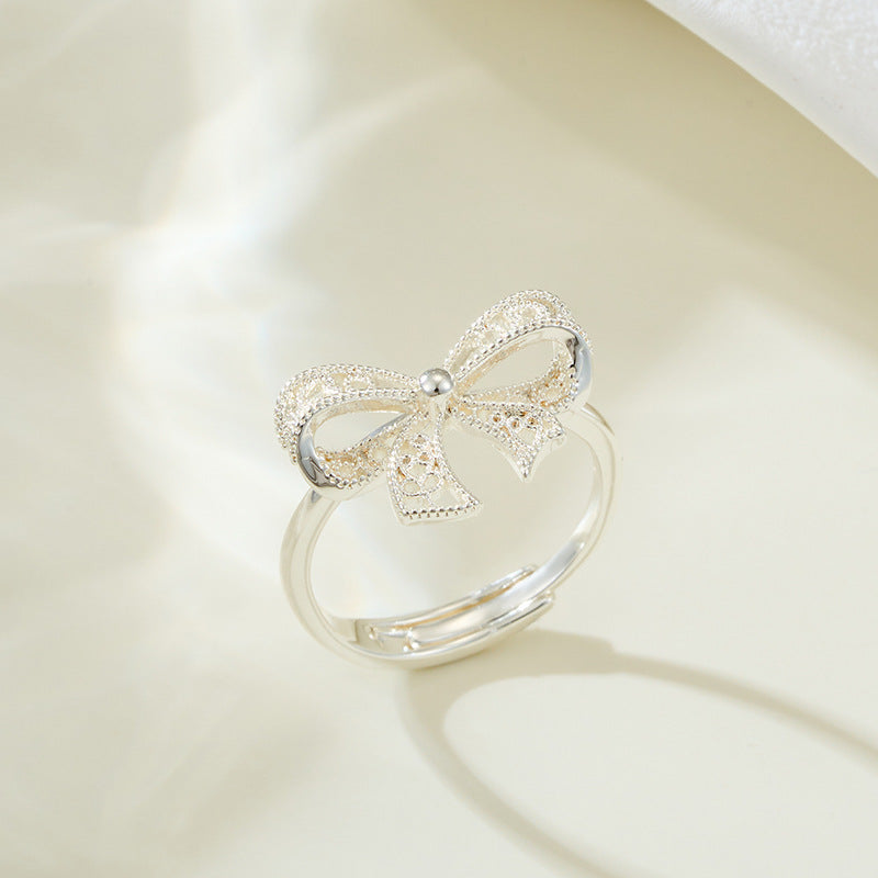 Berkleigh Dainty Bow Ring [JSQLXEAX]
