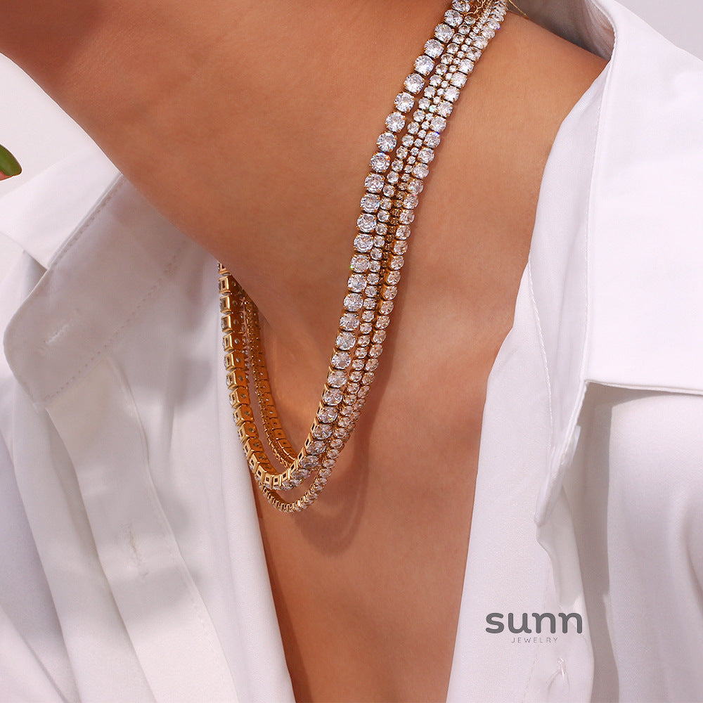 Berlin Refined Zircon Necklace [H9YTCTUR]