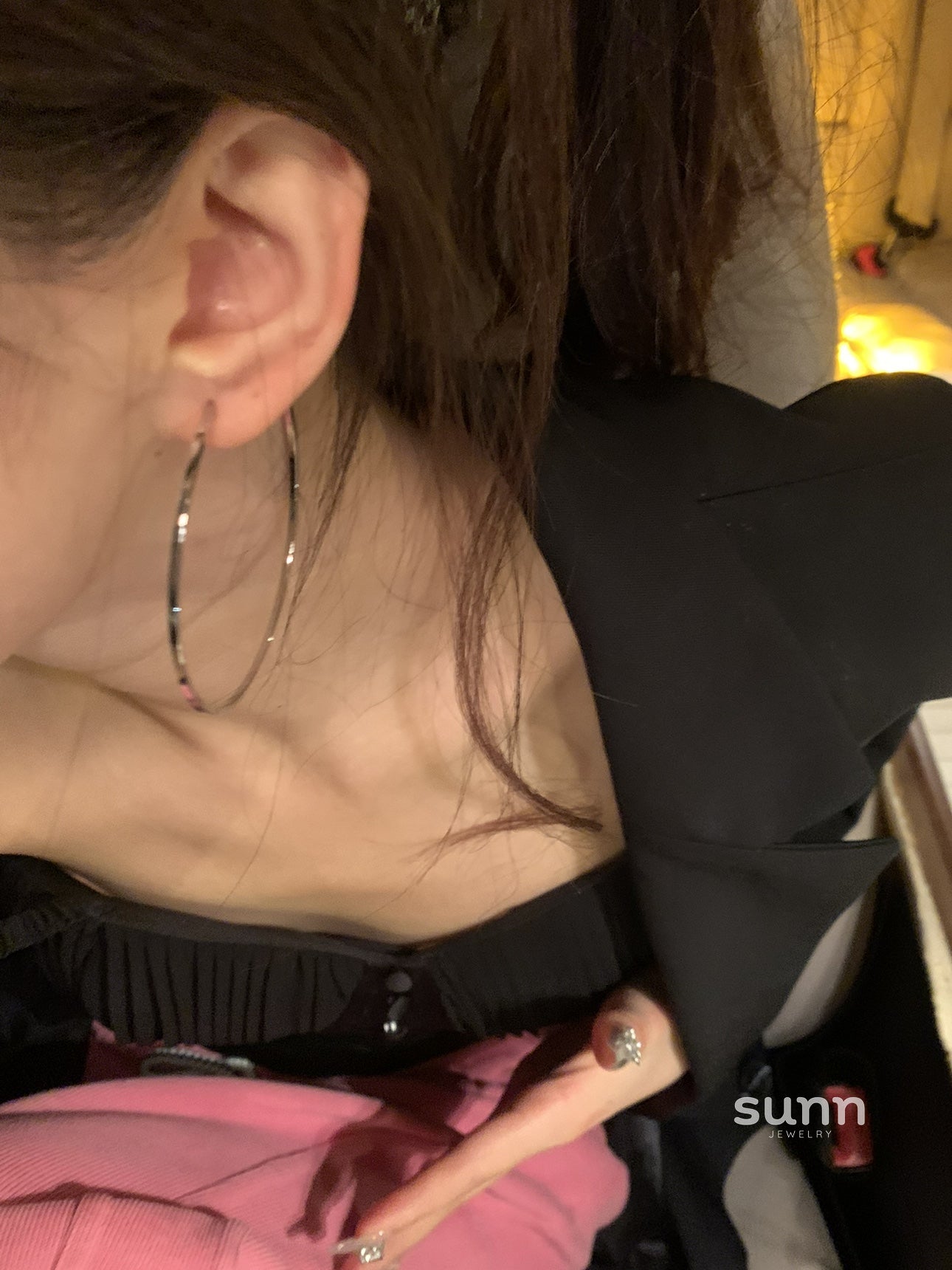 Bethanie Modern Hoop Earrings [YXTIYPS7]