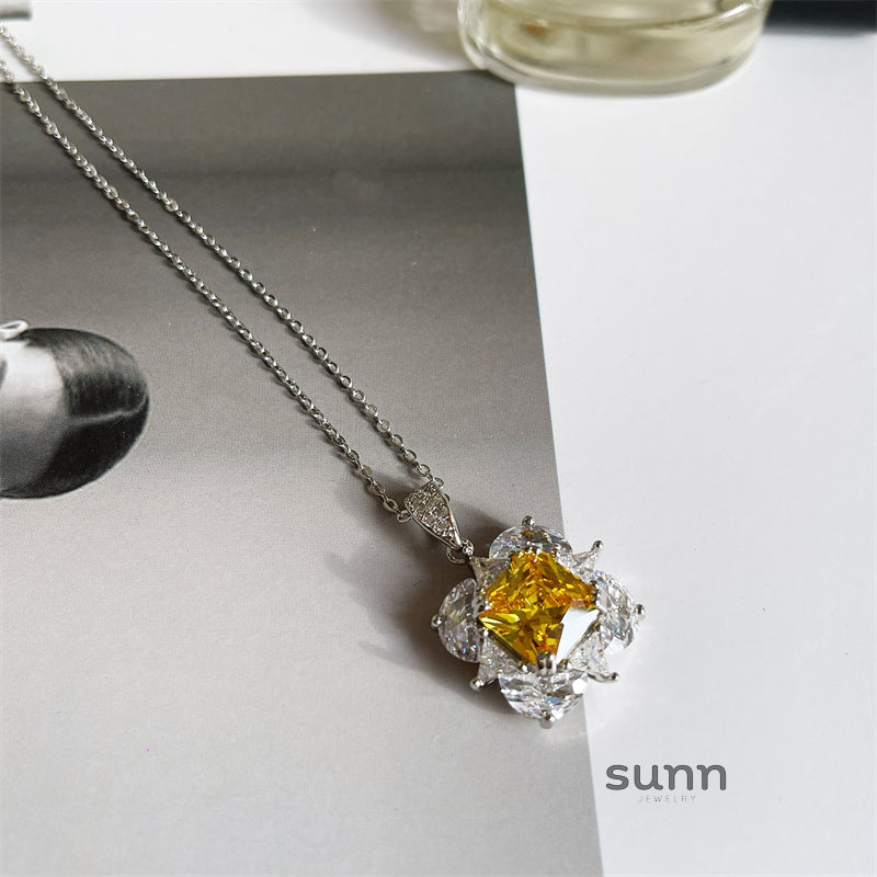 Bethanie Yellow Zircon Ensemble [Y3TTVEEW]