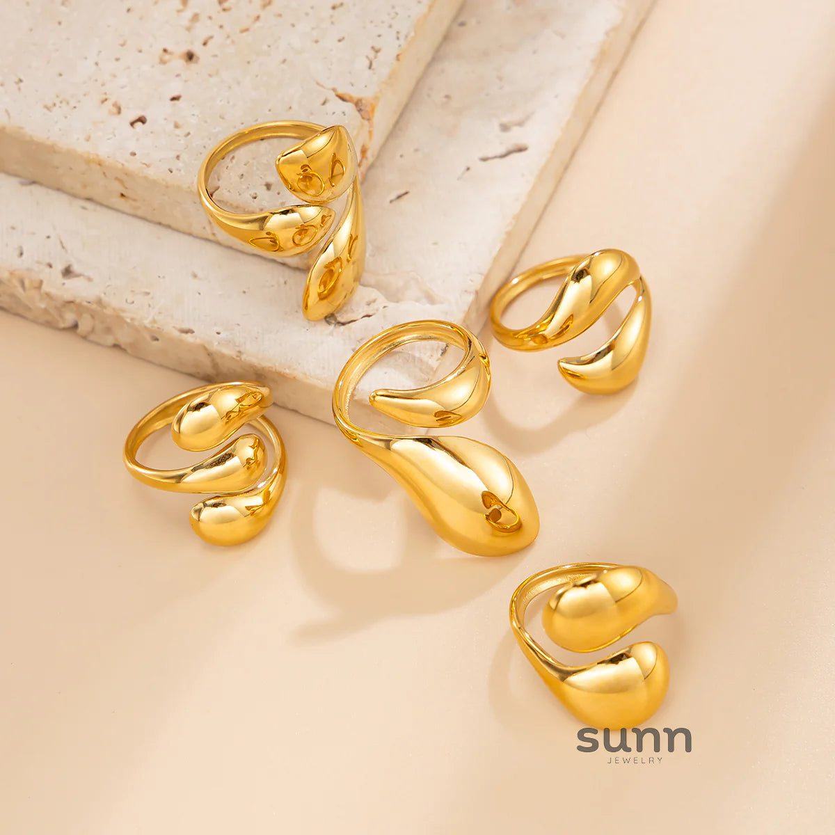 Betsabe Stackable Ring Set