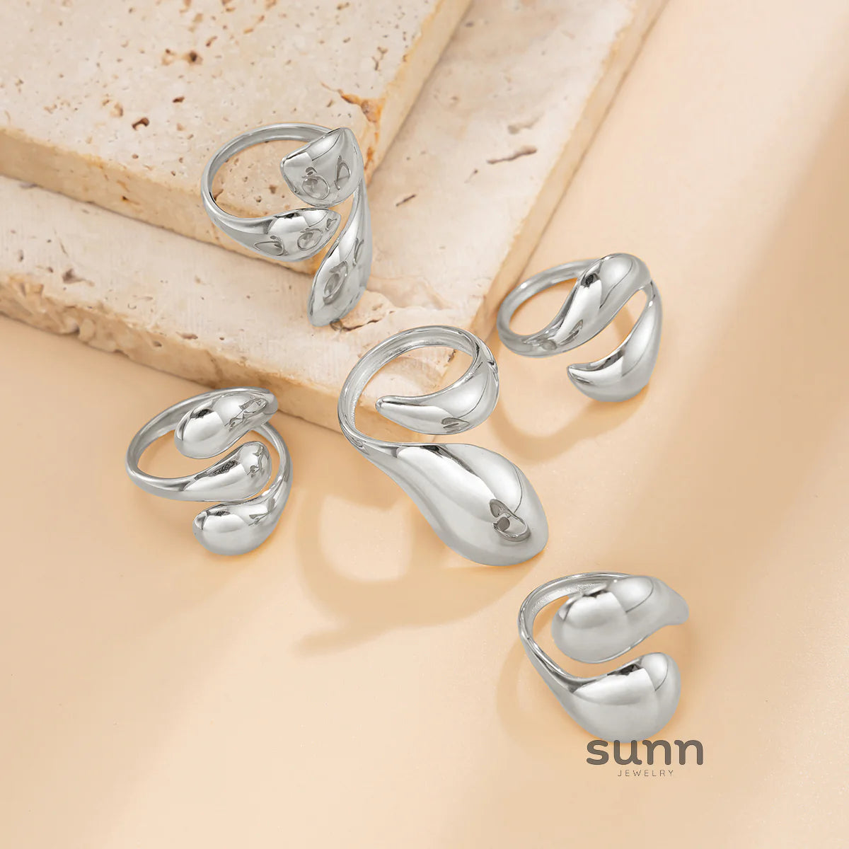 Betsabe Stackable Ring Set