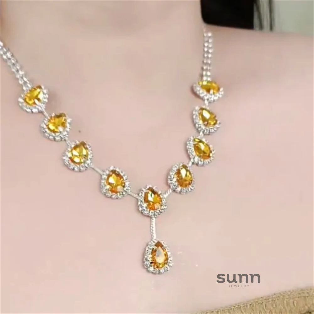 Betsabe Yellow Zircon Jewelry Set