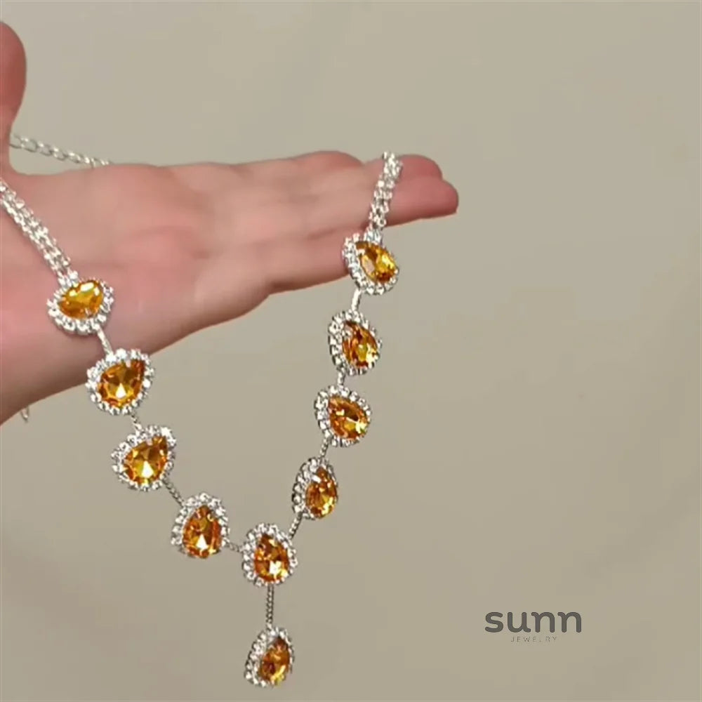 Betsabe Yellow Zircon Jewelry Set