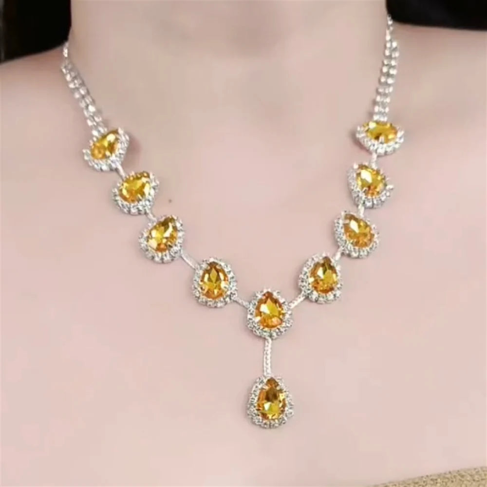 Betsabe Yellow Zircon Jewelry Set