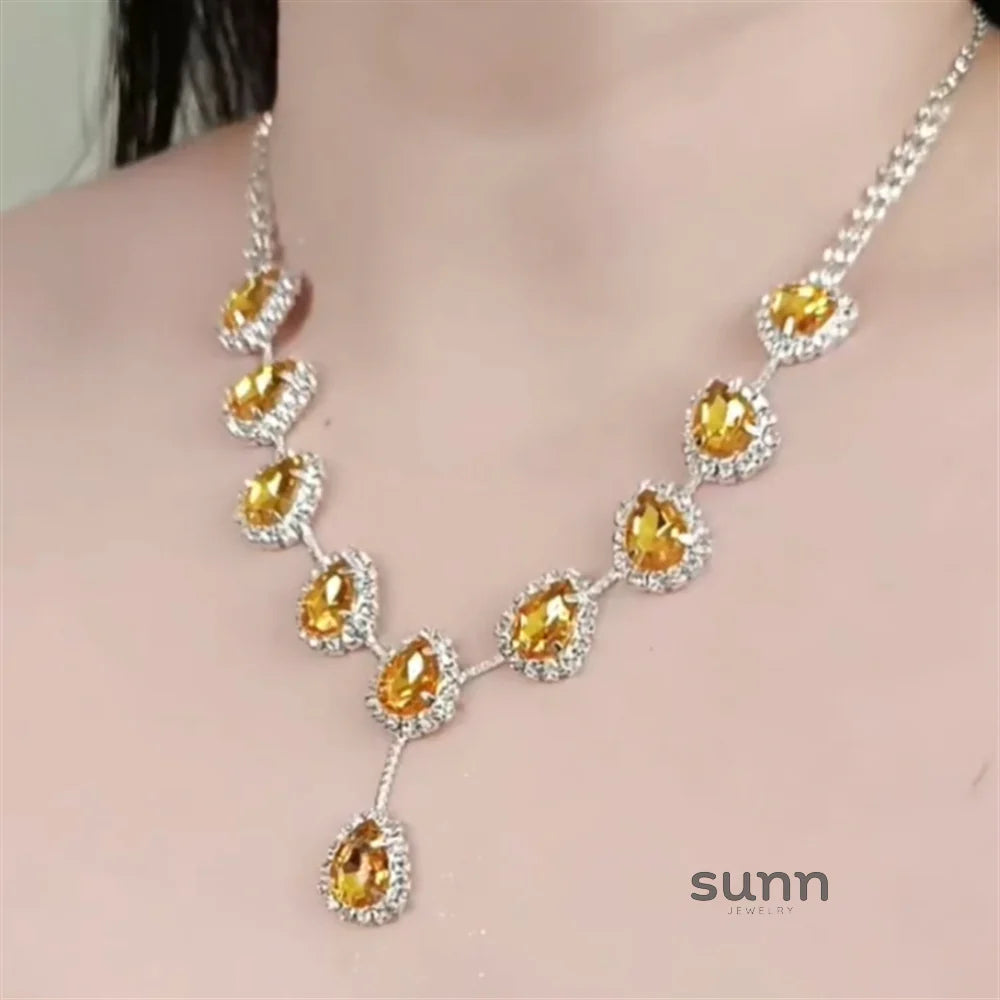 Betsabe Yellow Zircon Jewelry Set