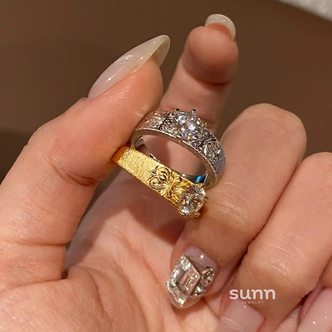 Bexleigh Carved Crystal Ring