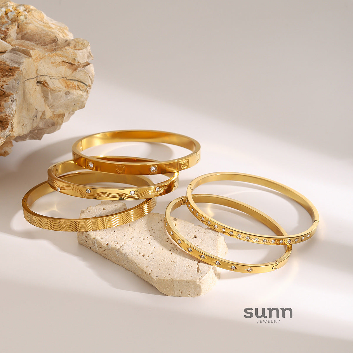 Bexleigh Refined Titanium Bracelets [PNJKM7ZX]