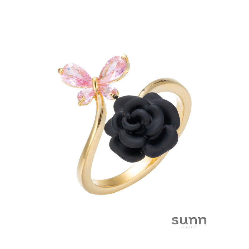 Bianka Cold Wind Butterfly Ring [04T0GIYX]