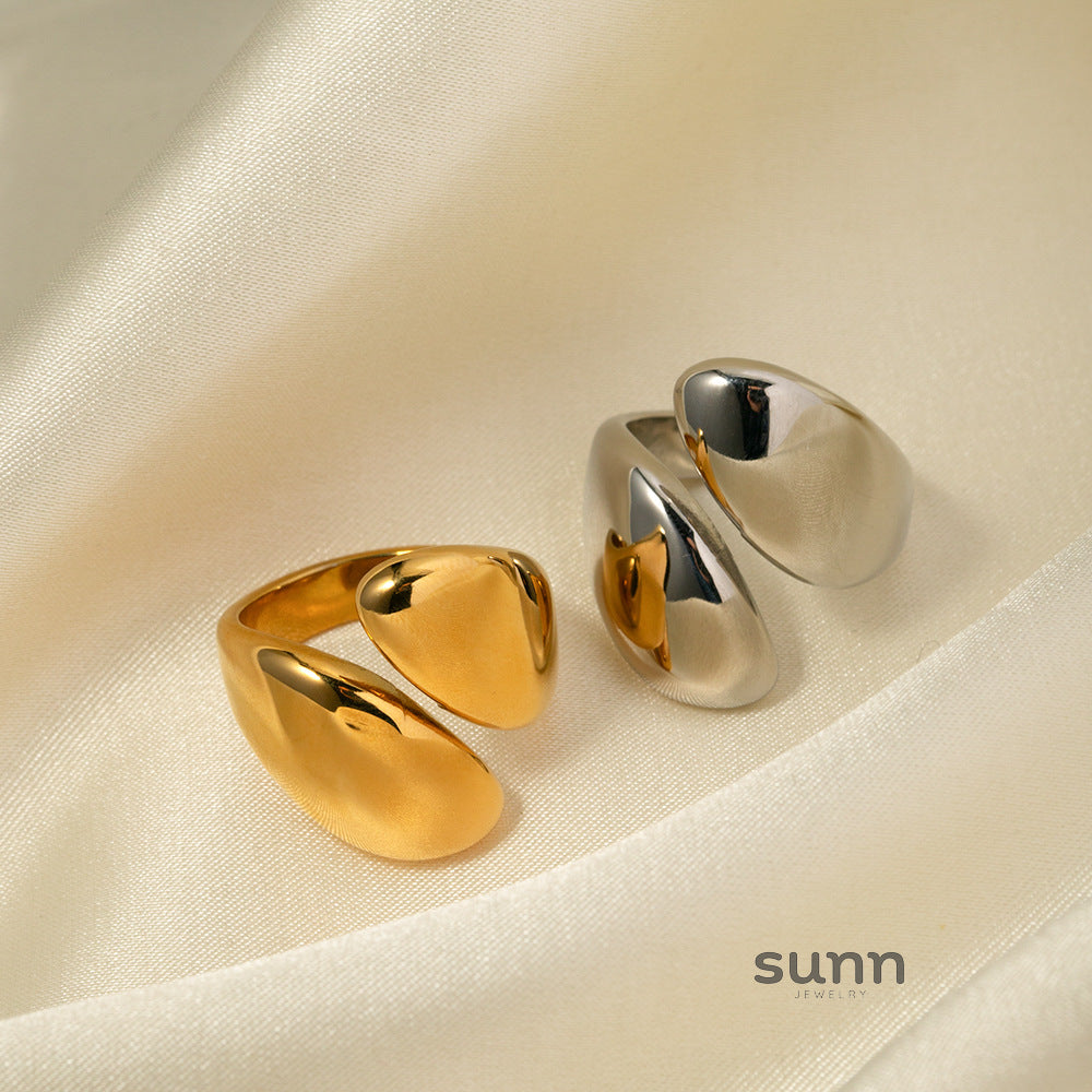 Birdie Asymmetric Open Ring [3C89ZG9O]