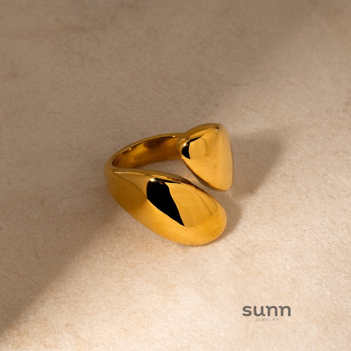 Birdie Asymmetric Open Ring [EMU8D1BZ]