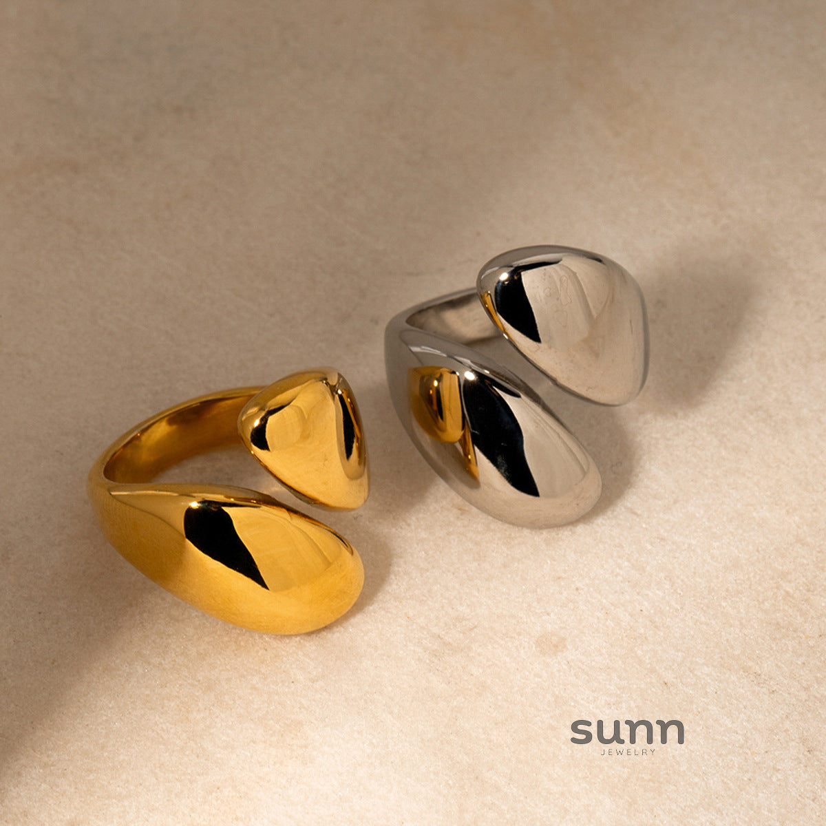 Birdie Asymmetric Open Ring [9JNP6YMS]