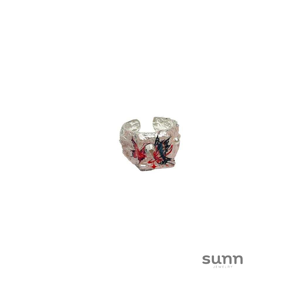 Blakelynn Enamel Butterfly Ring [B1XUDALV]