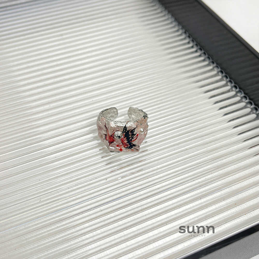Blakelynn Enamel Butterfly Ring [NE8RFUIA]