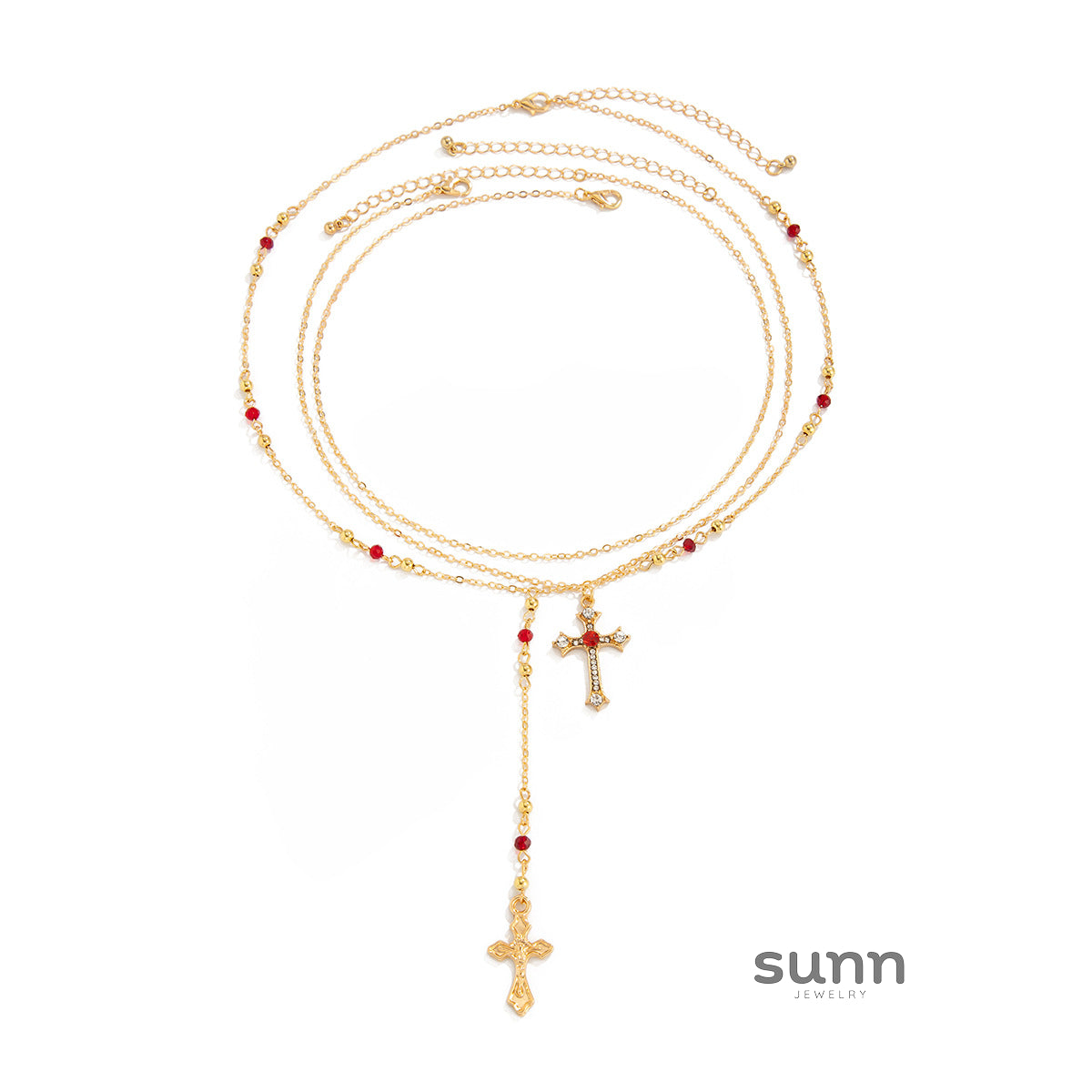 Blakley Colorful Layered Necklace [JG1CHLAR]