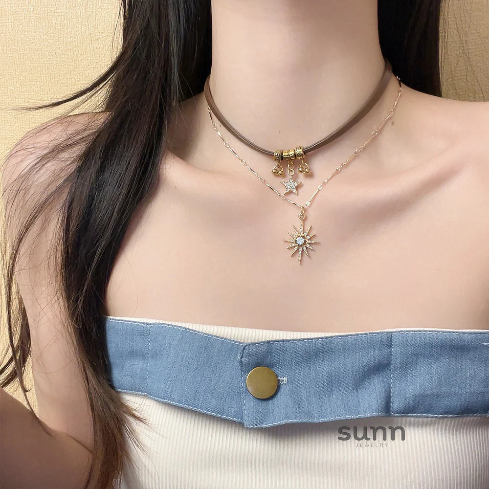 Blayklee Layered Celestial Choker