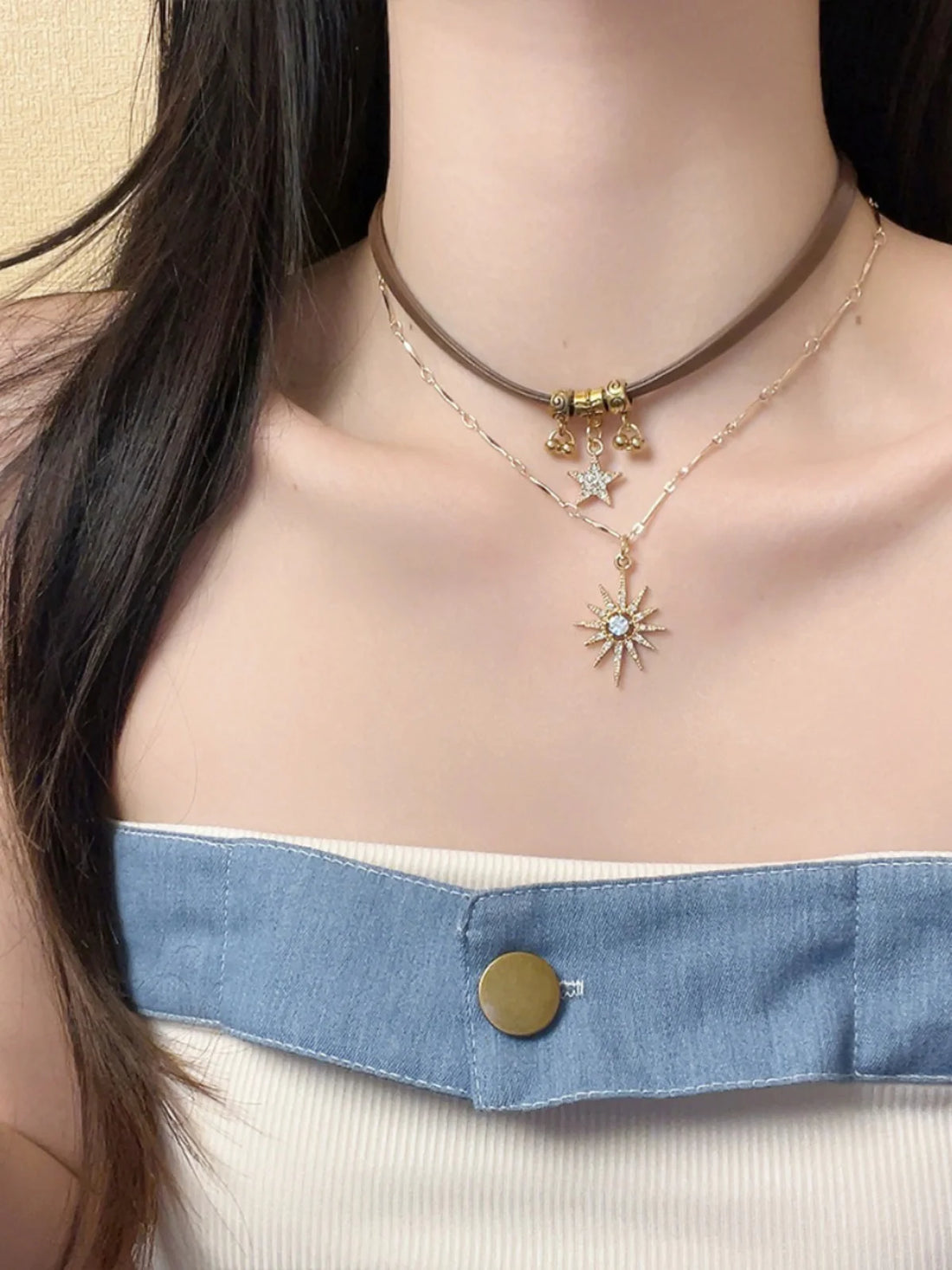 Blayklee Layered Celestial Choker