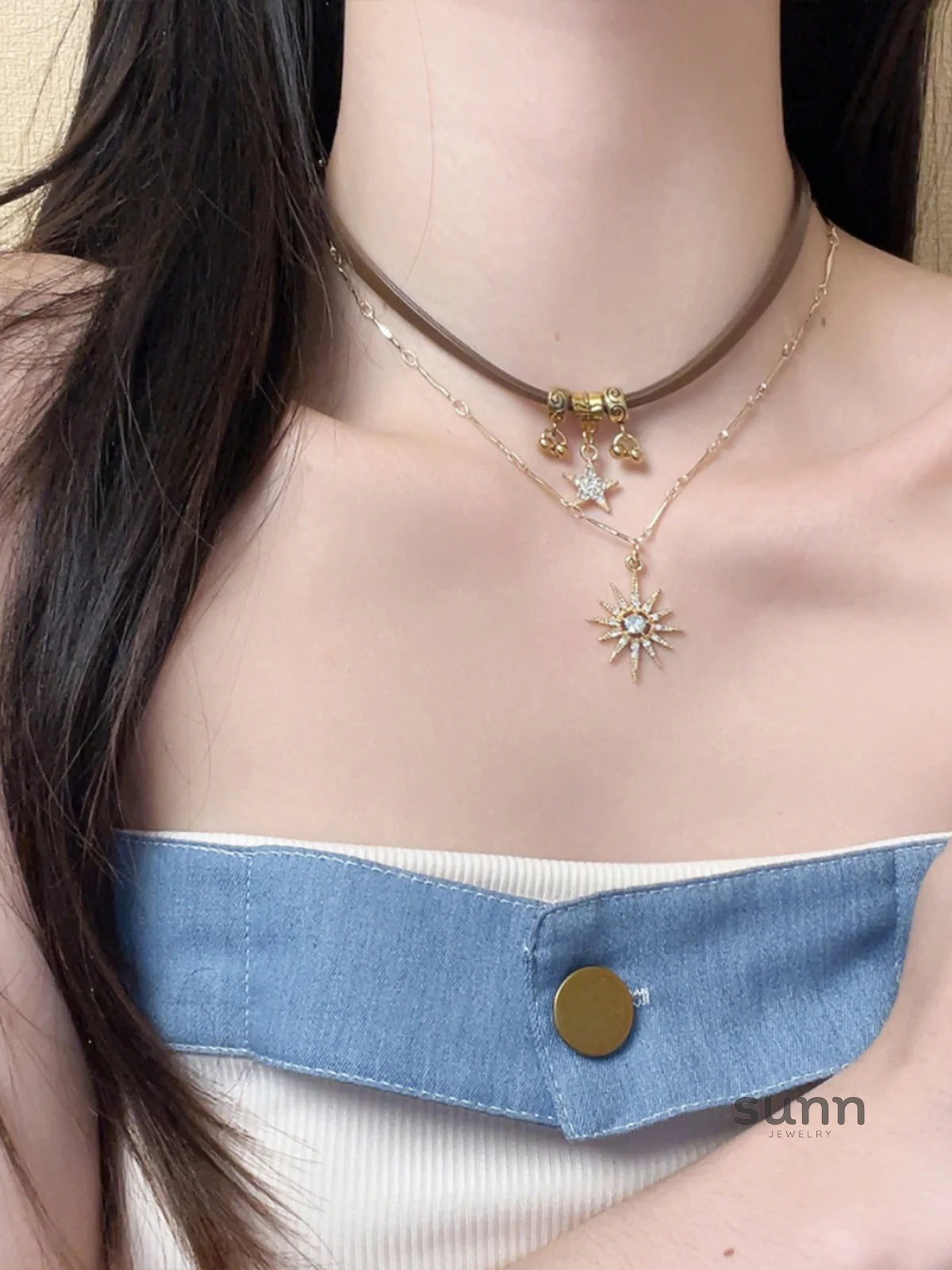 Blayklee Layered Celestial Choker