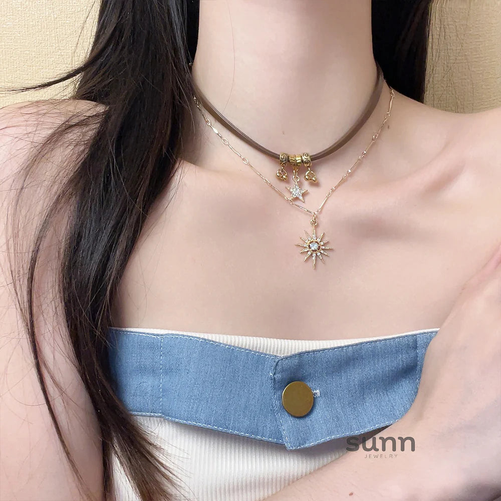 Blayklee Layered Celestial Choker