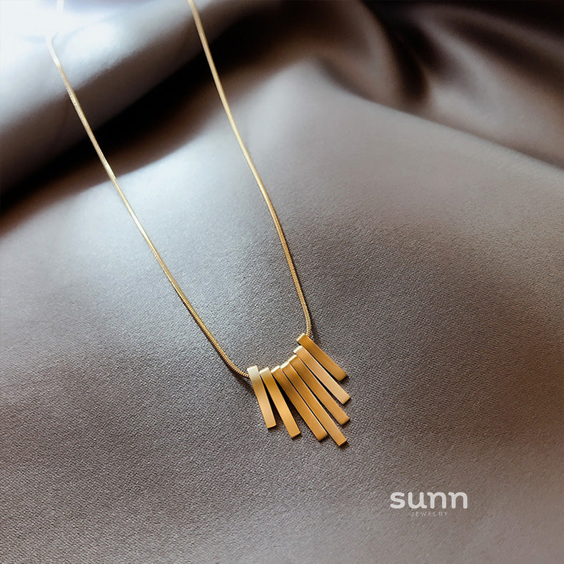 Blessing Fan Shell Necklace [8URG76XT]