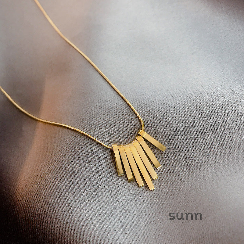 Blessing Fan Shell Necklace [9G1VESK8]