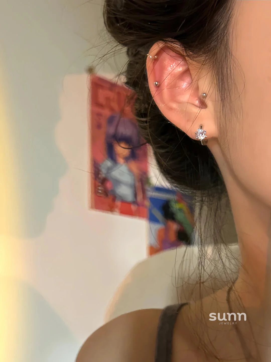 Blimy Sparkling Zircon Ear Cuffs