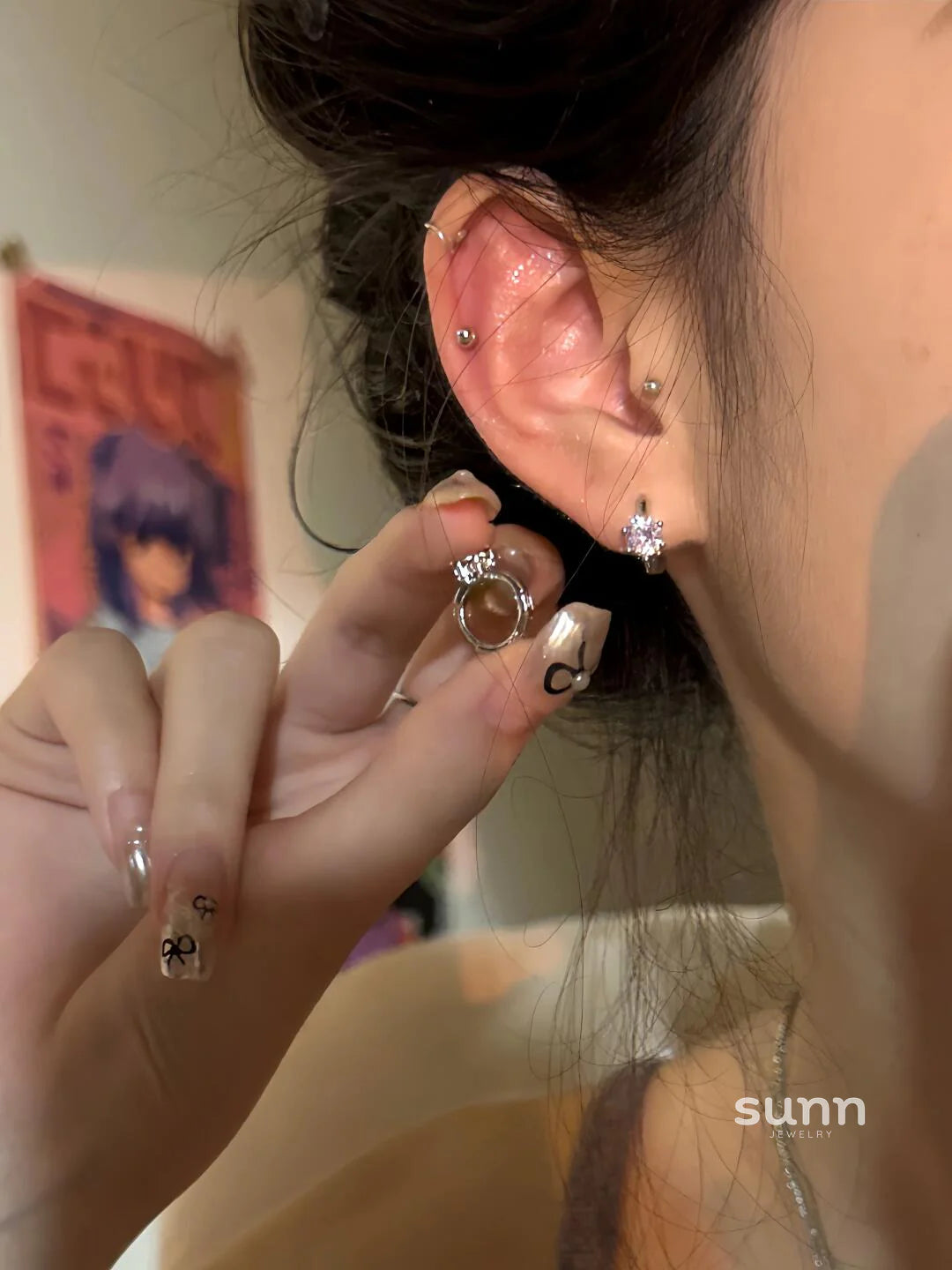 Blimy Sparkling Zircon Ear Cuffs