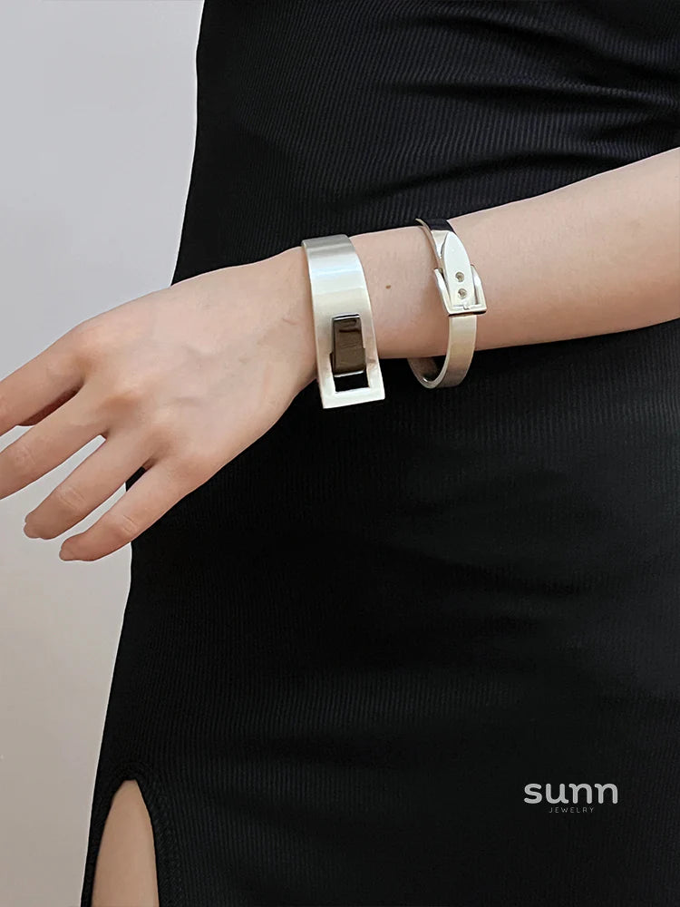 Blossom Two-Tone Matte Bracelet