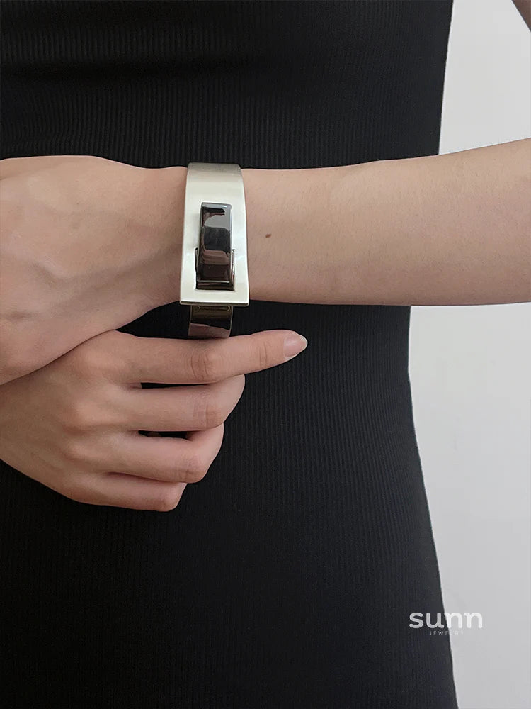 Blossom Two-Tone Matte Bracelet