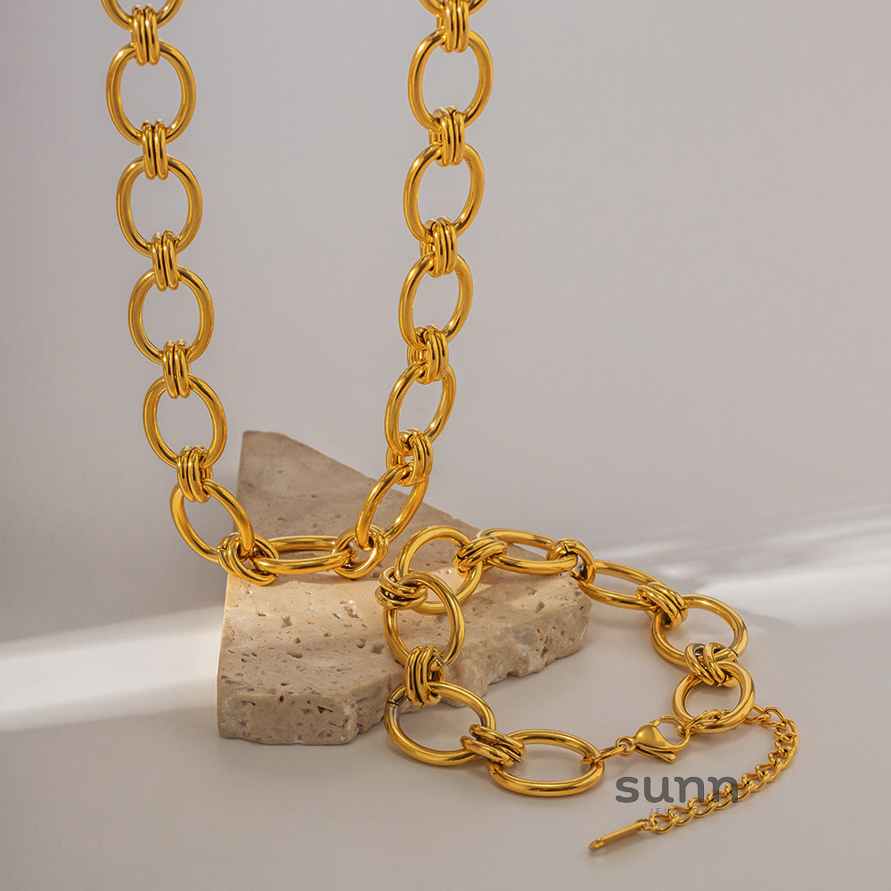 Bonnie Chunky Chain Bracelet [TS62BJM3]