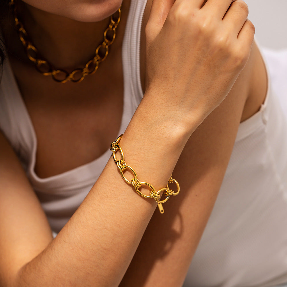 Bonnie Chunky Chain Bracelet [YNWS9JFT]