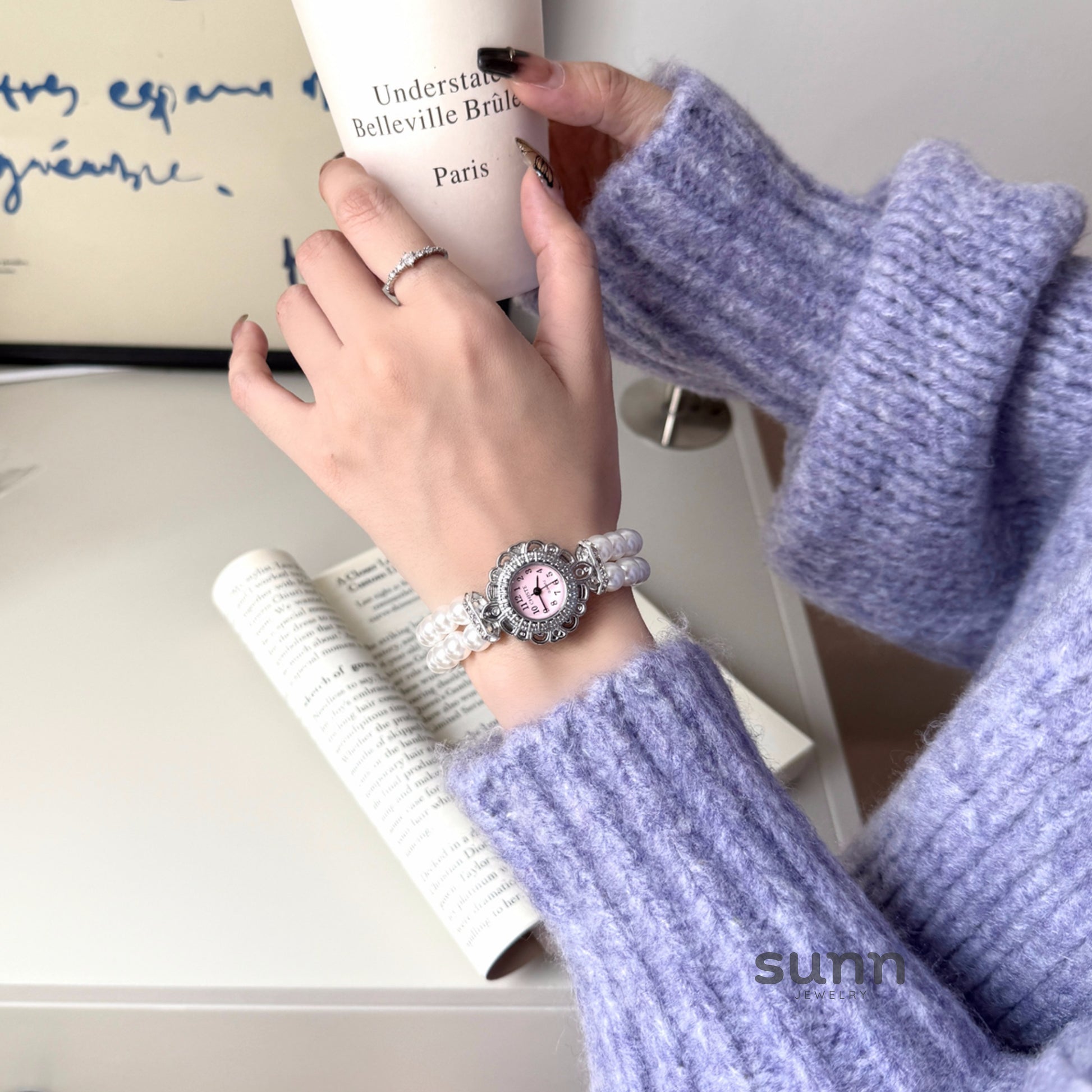 Bowie Crystal Blossom Watch [CDGPOO1R]