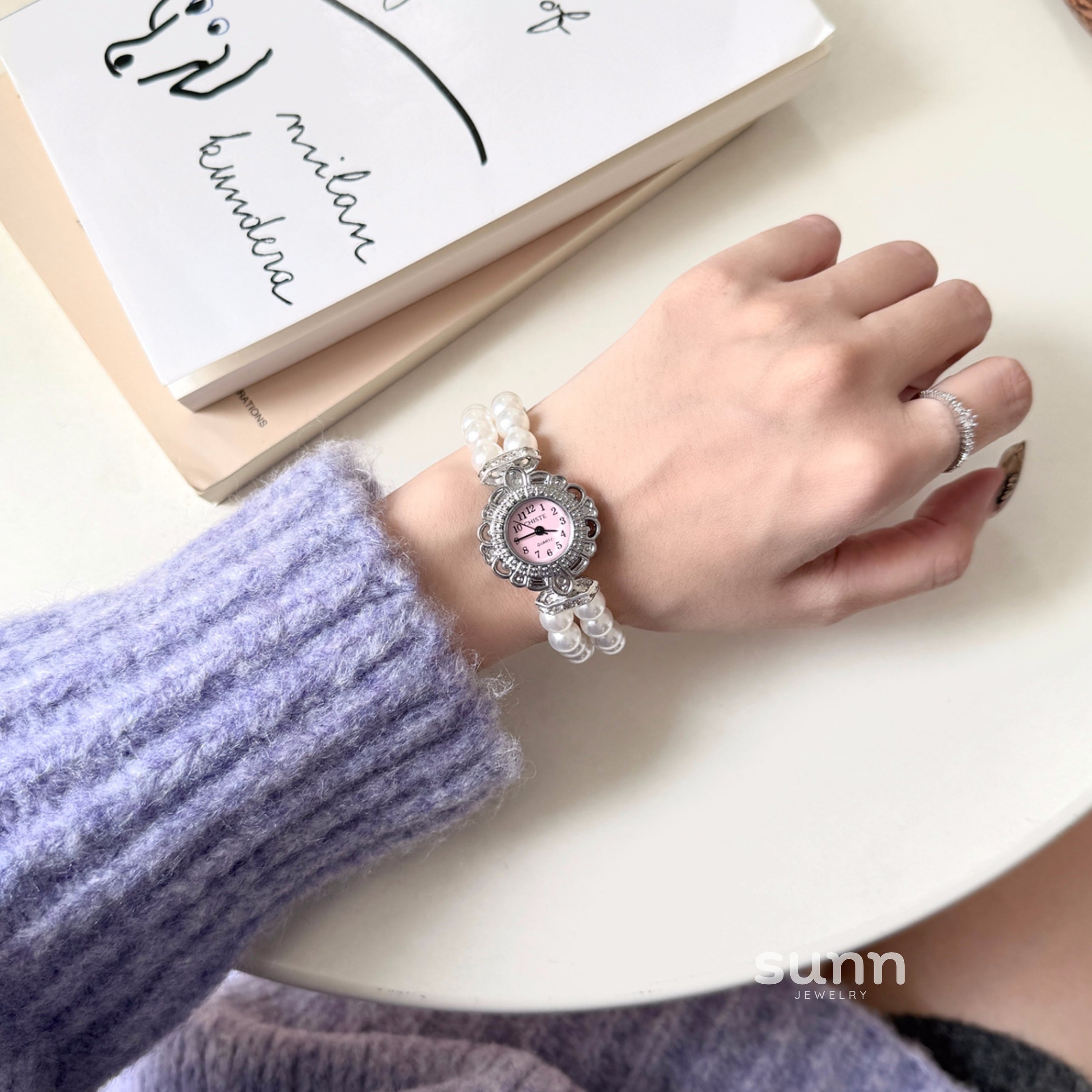Bowie Crystal Blossom Watch [XV4NFB8L]