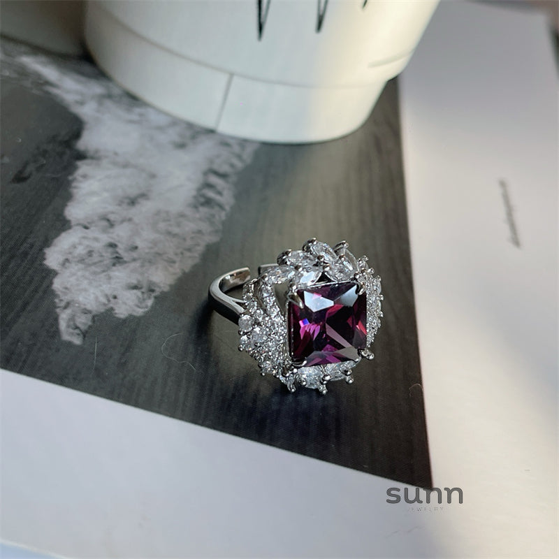 Bradlee Colorful Gemstone Ring [1H0WGYVM]