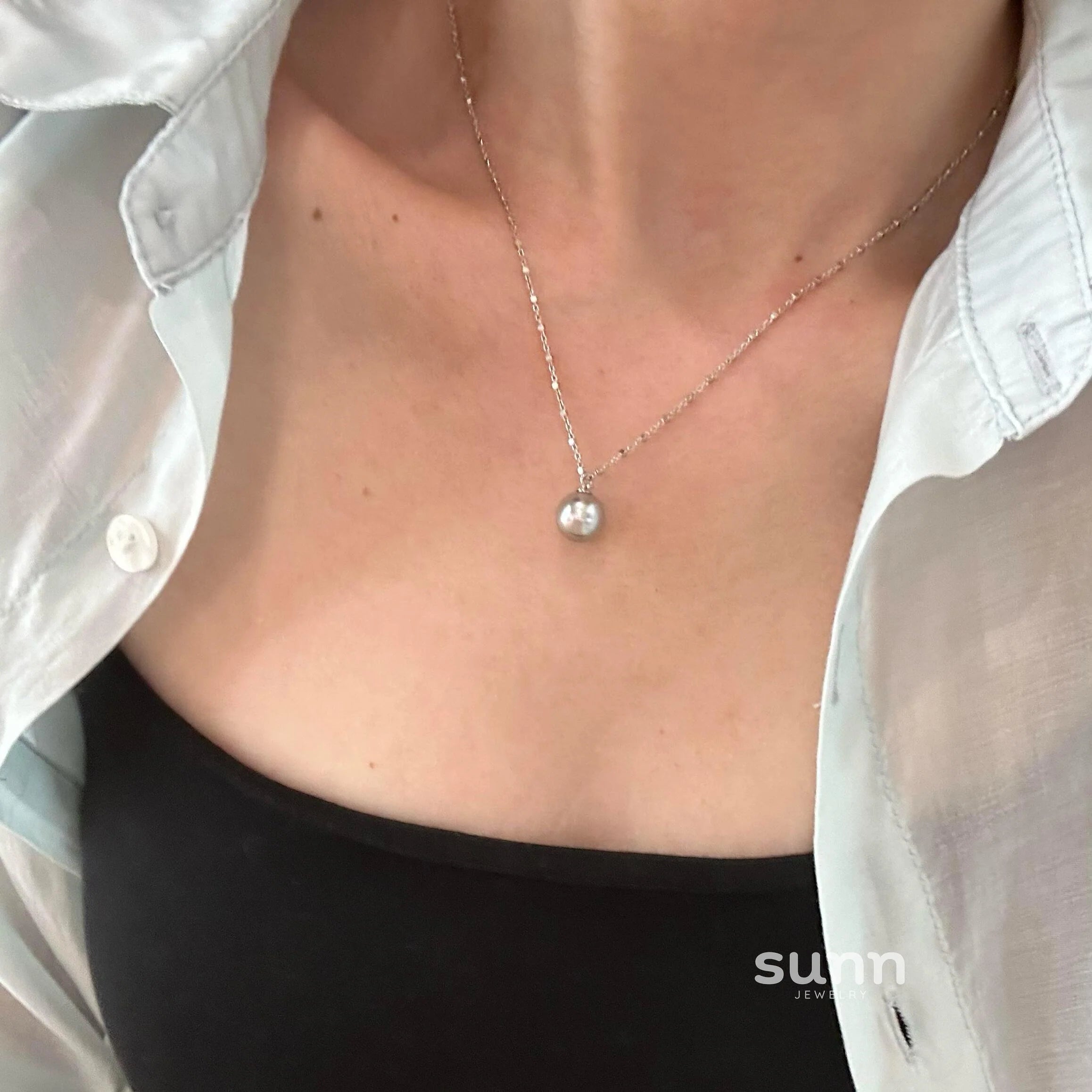 Bradleigh Delicate Pearl Necklace