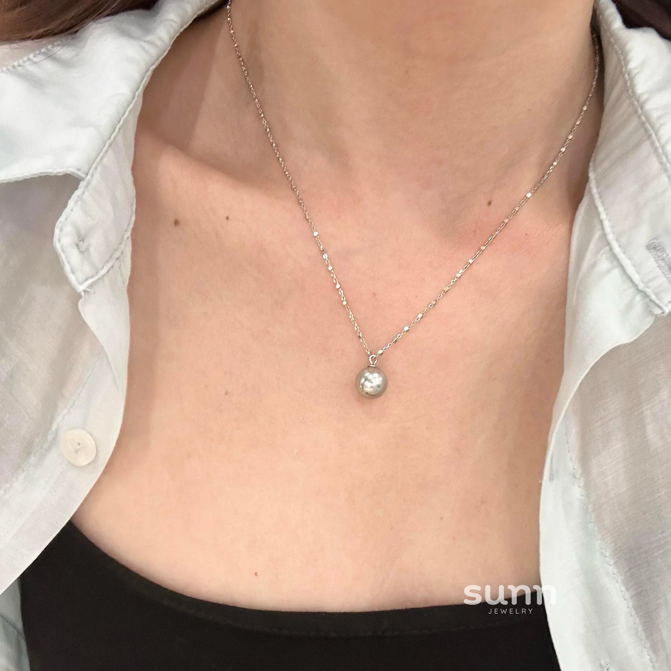 Bradleigh Delicate Pearl Necklace