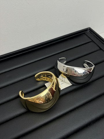 Brady Polished Open Cuff Bracelet
