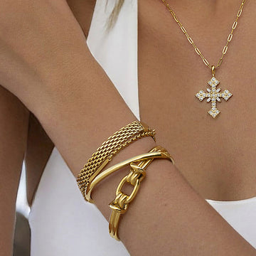 Bralynn Luxe Open Cuff Bracelet [7HULHFW1]