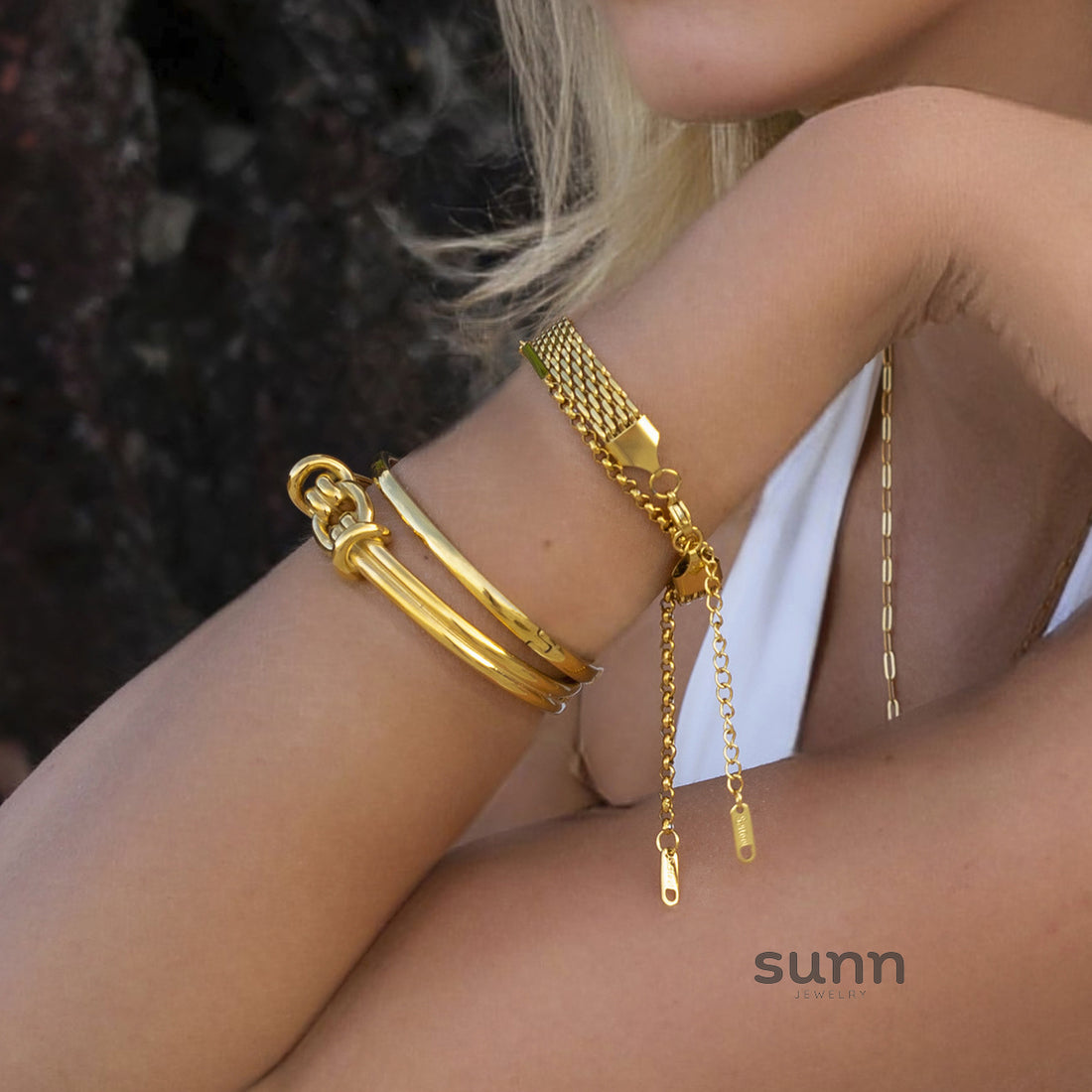 Bralynn Luxe Open Cuff Bracelet [7HULHFW1]