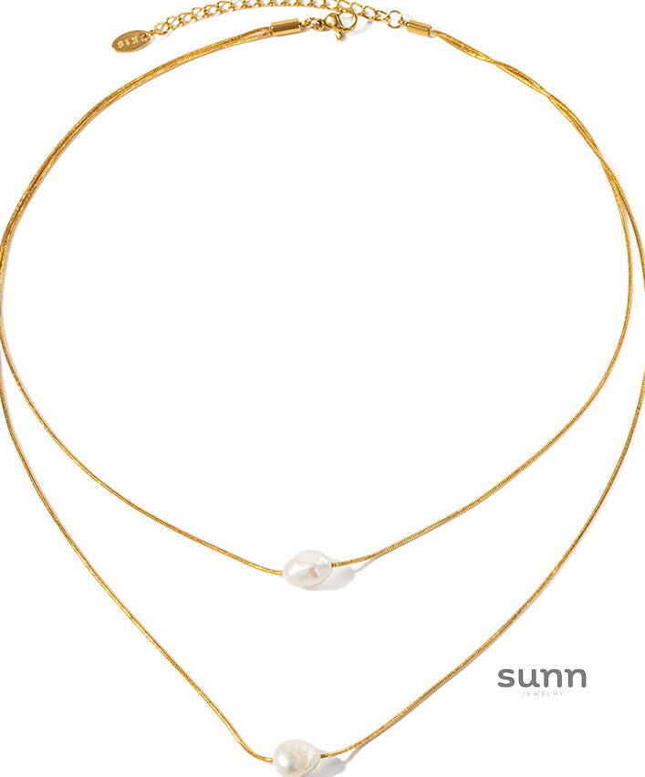 Brayleigh Lustrous Pearl Necklace [51WBQLXL]